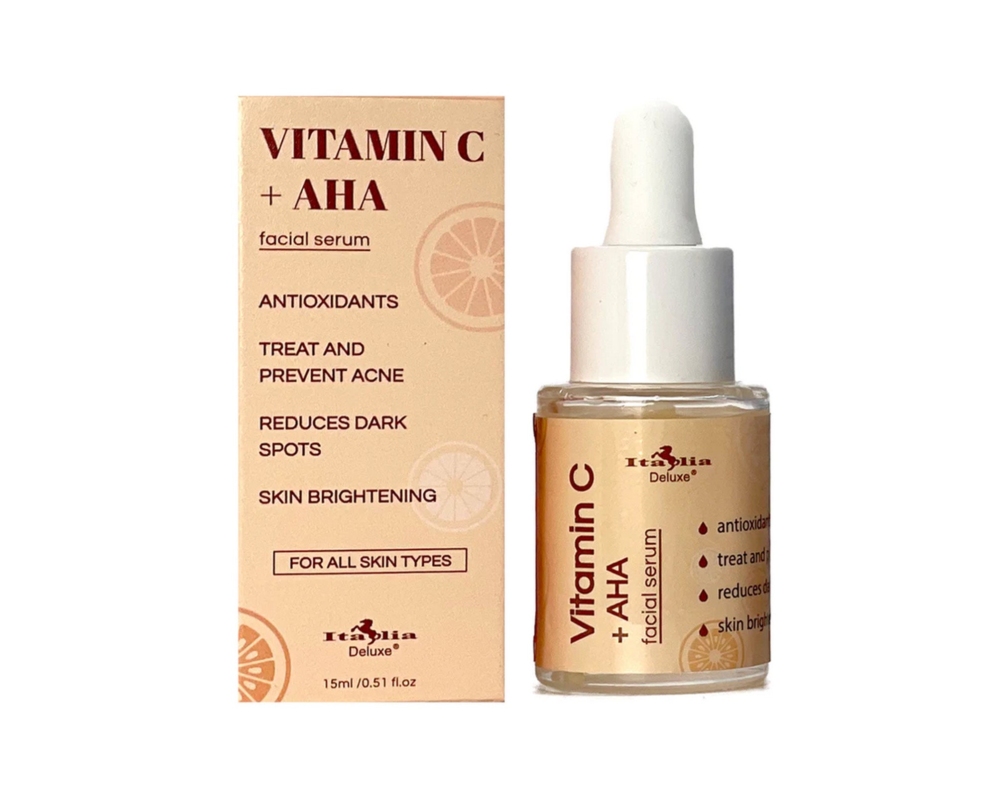 🍊 Antioxydants 🍊 Traiter et prévenir l'acné 🍊 Réduit les taches brunes 🍊Éclaircissement de la peau