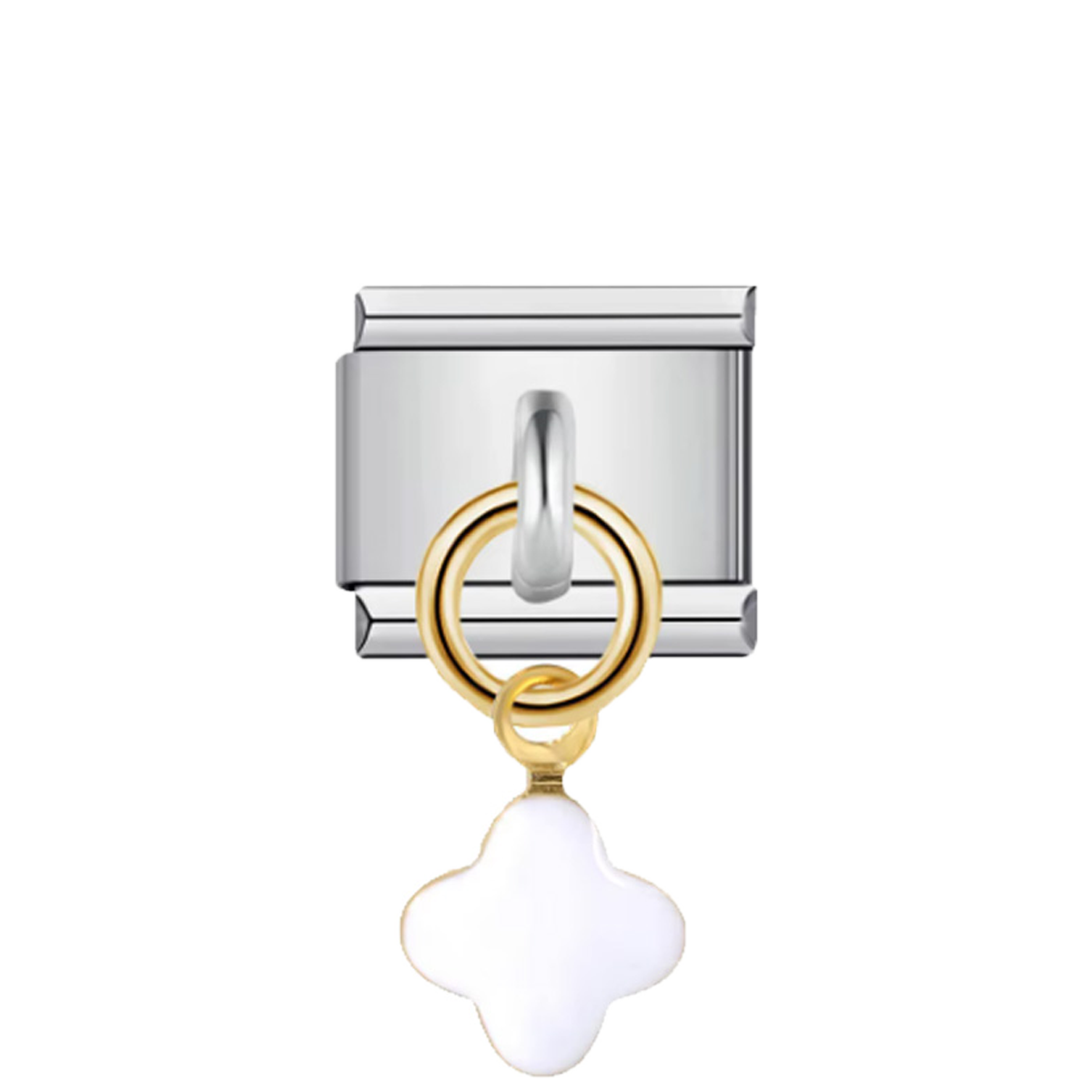 Charm argenté cristal
