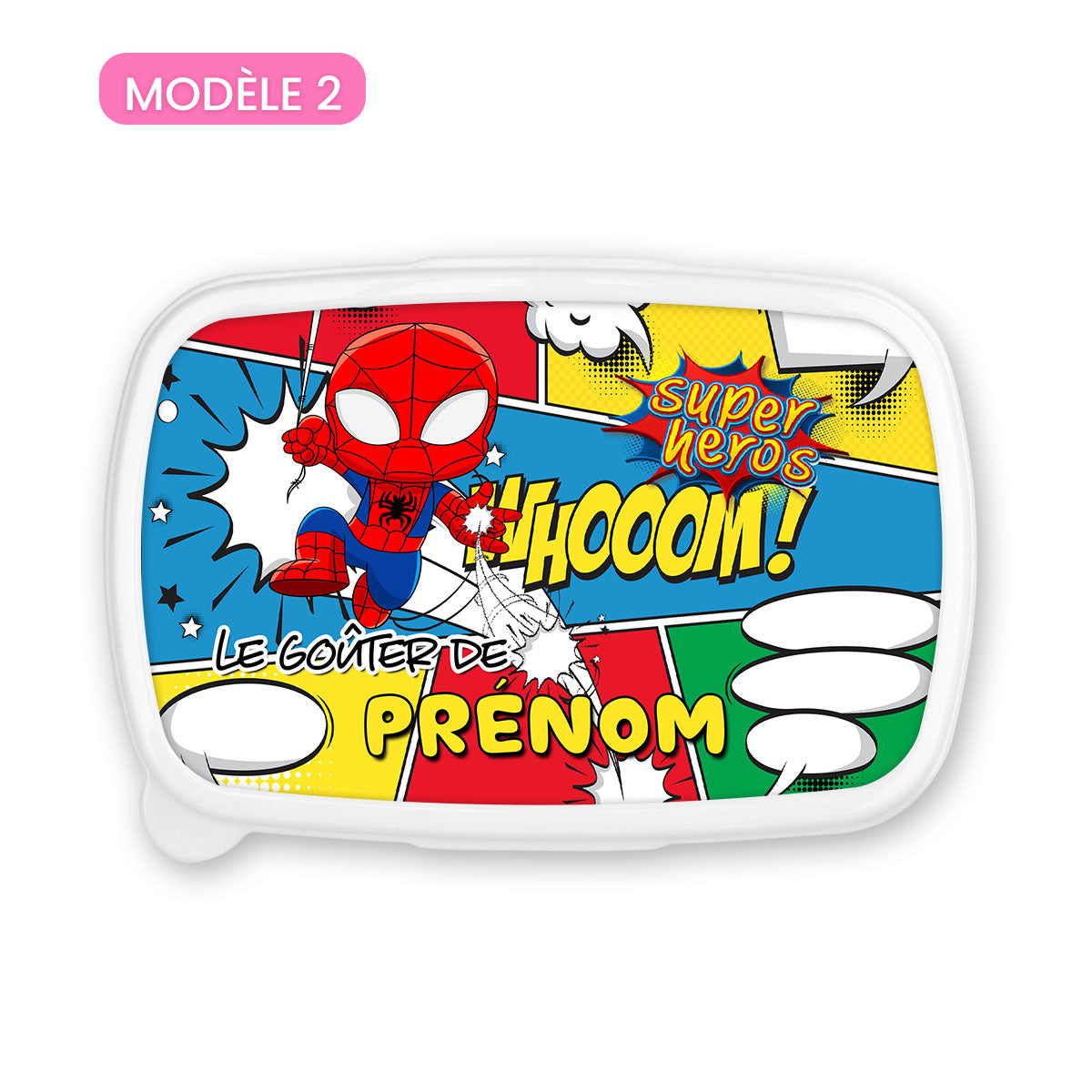 Boîte à goûter – Univers dessins animés