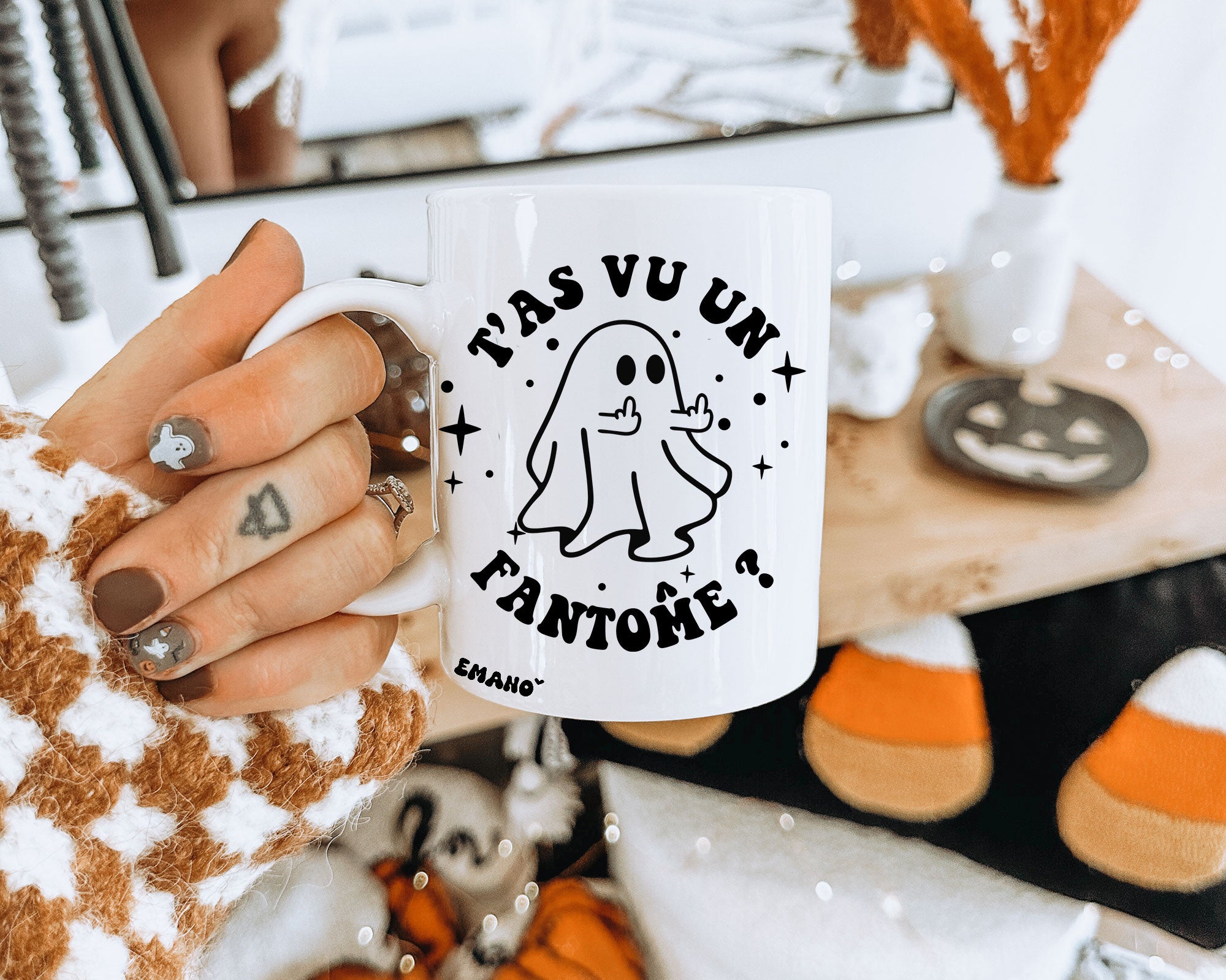 Offrez-vous une tasse qui apporte une touche de légèreté à chaque matin. Ou surprenez un ami avec le cadeau le plus hilarant qu'il n'ait jamais reçu !