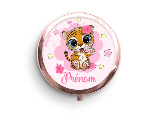 Miroirs de Poche Animaux Mignons : Des amis adorables en un clin d'œil.