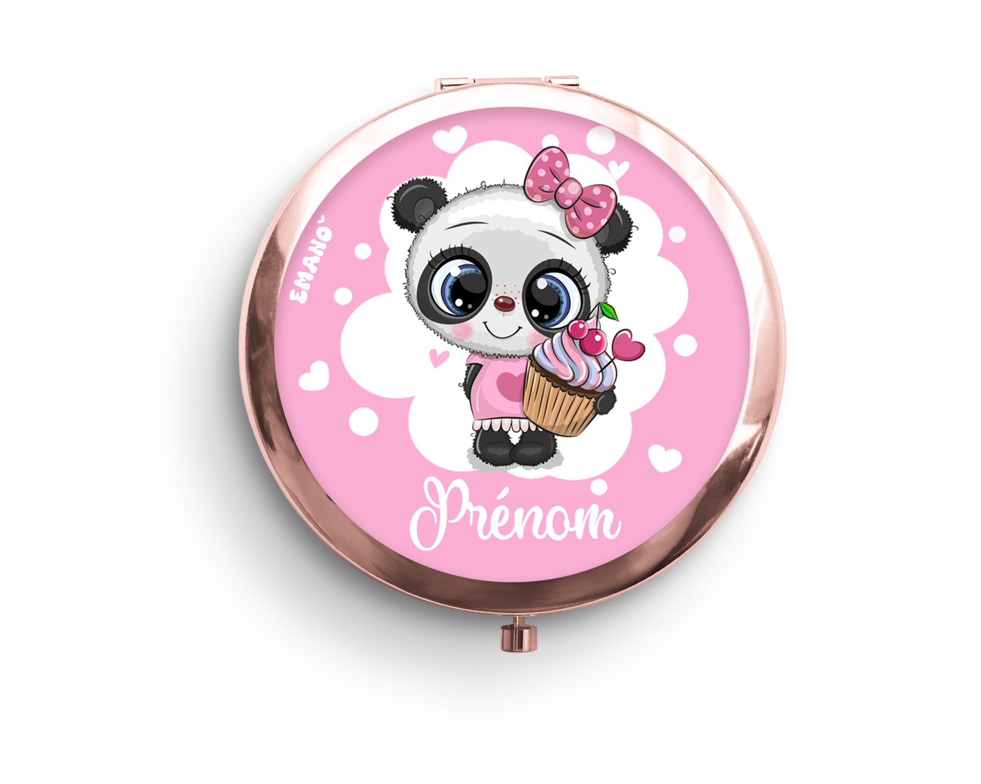 Miroirs de Poche Animaux Mignons : Des amis adorables en un clin d'œil.