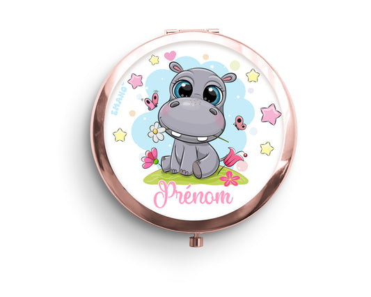 Miroirs de Poche Animaux Mignons : Des amis adorables en un clin d'œil.