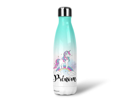 Gourde Licorne : Magie en Main. Explorez la féérie avec notre Gourde Licorne : votre compagnon magique pour rester hydraté en beauté !