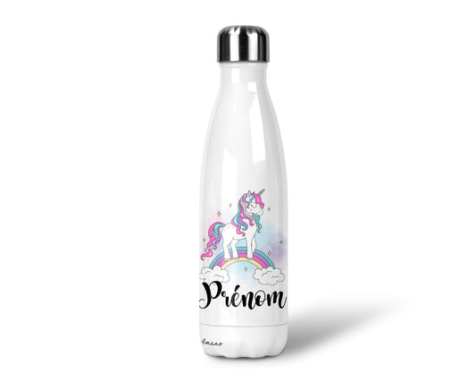 Gourde Licorne : Magie en Main. Explorez la féérie avec notre Gourde Licorne : votre compagnon magique pour rester hydraté en beauté !
