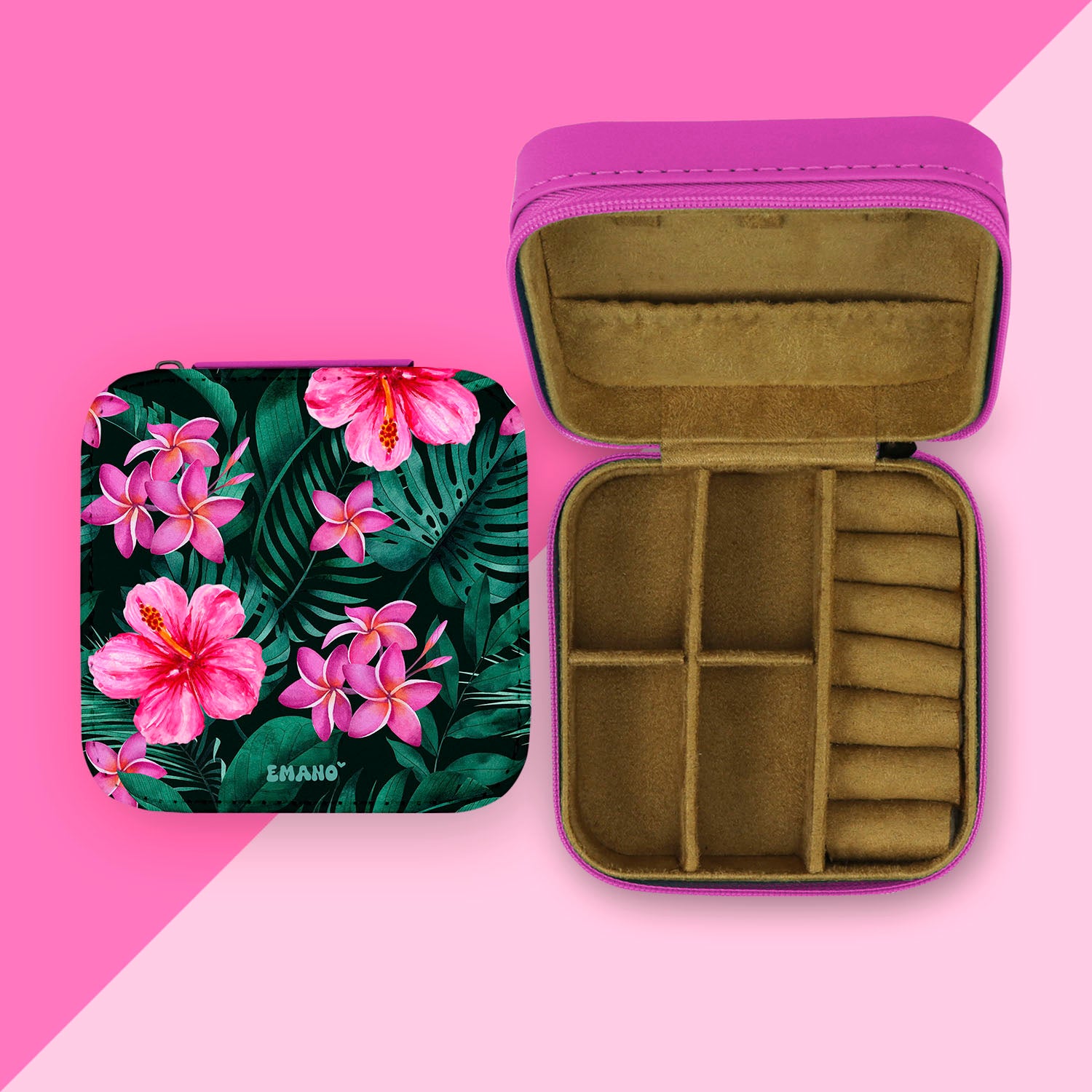 Personnalisez votre boîte à bijoux avec un prénom ou message unique. Un cadeau sur-mesure parfait pour toutes les occasions – disponible sur emanostore.nc.