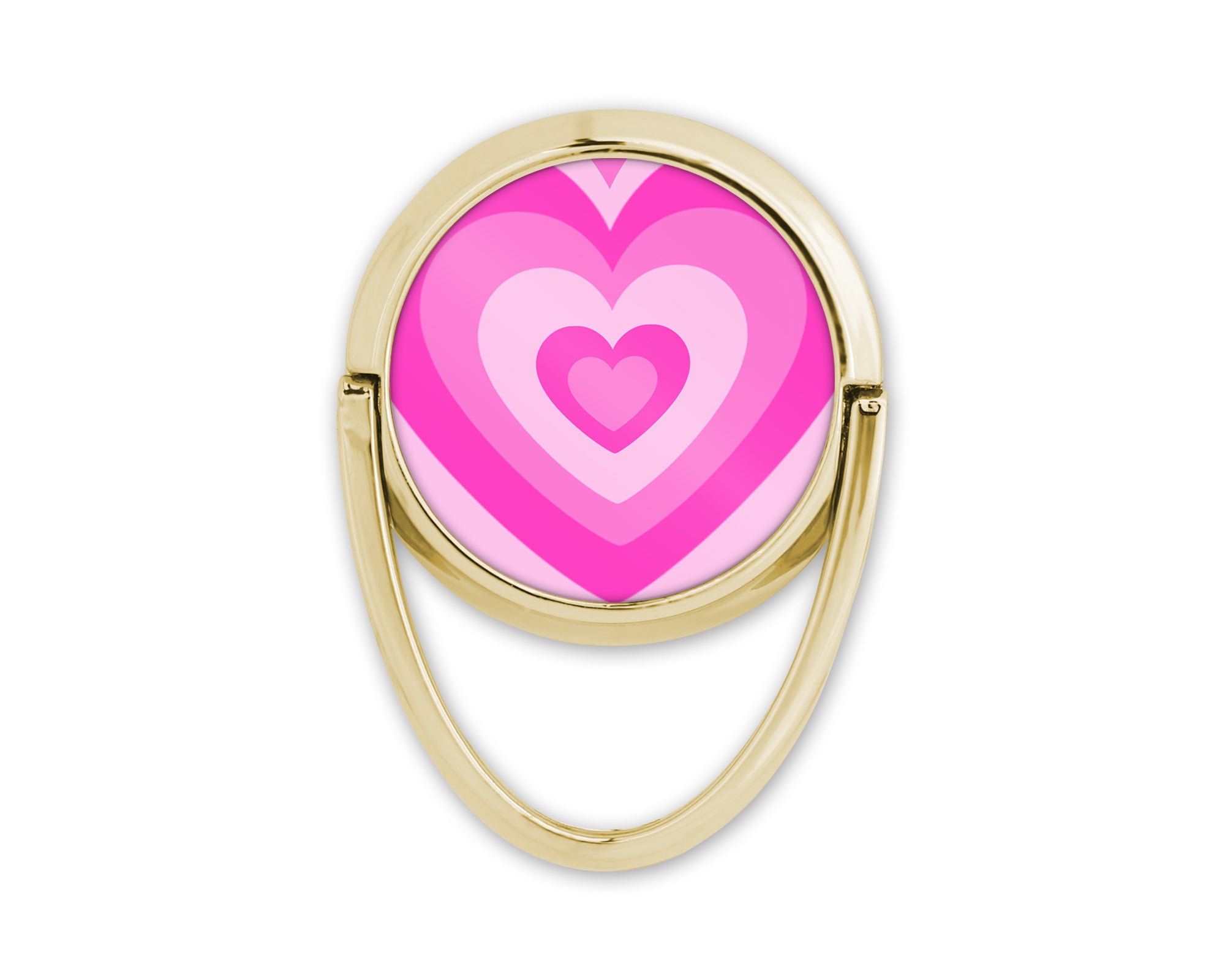 Anneau de téléphone Preppy Pink