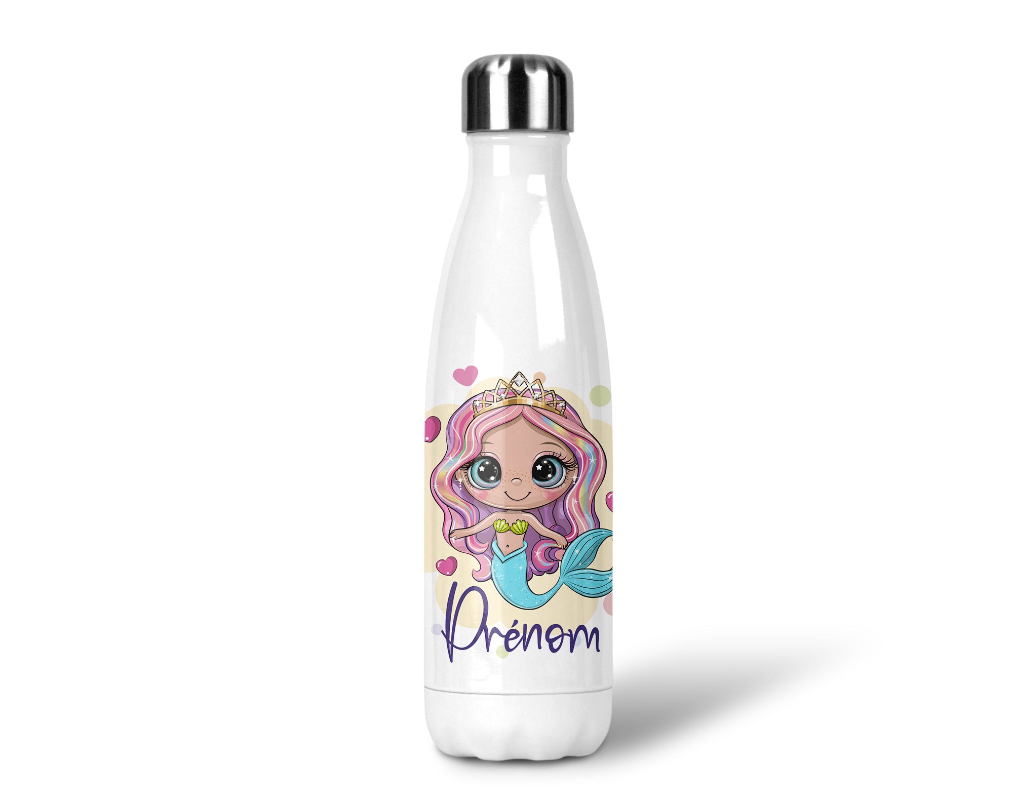 Découvrez l'enchantement des profondeurs marines avec notre Gourde Sirène. Cette gourde unique allie l'élégance des sirènes à la praticité d'une bouteille d'eau. Fabriquée en acier inoxydable de haute qualité, elle garde vos boissons à la température idéale.