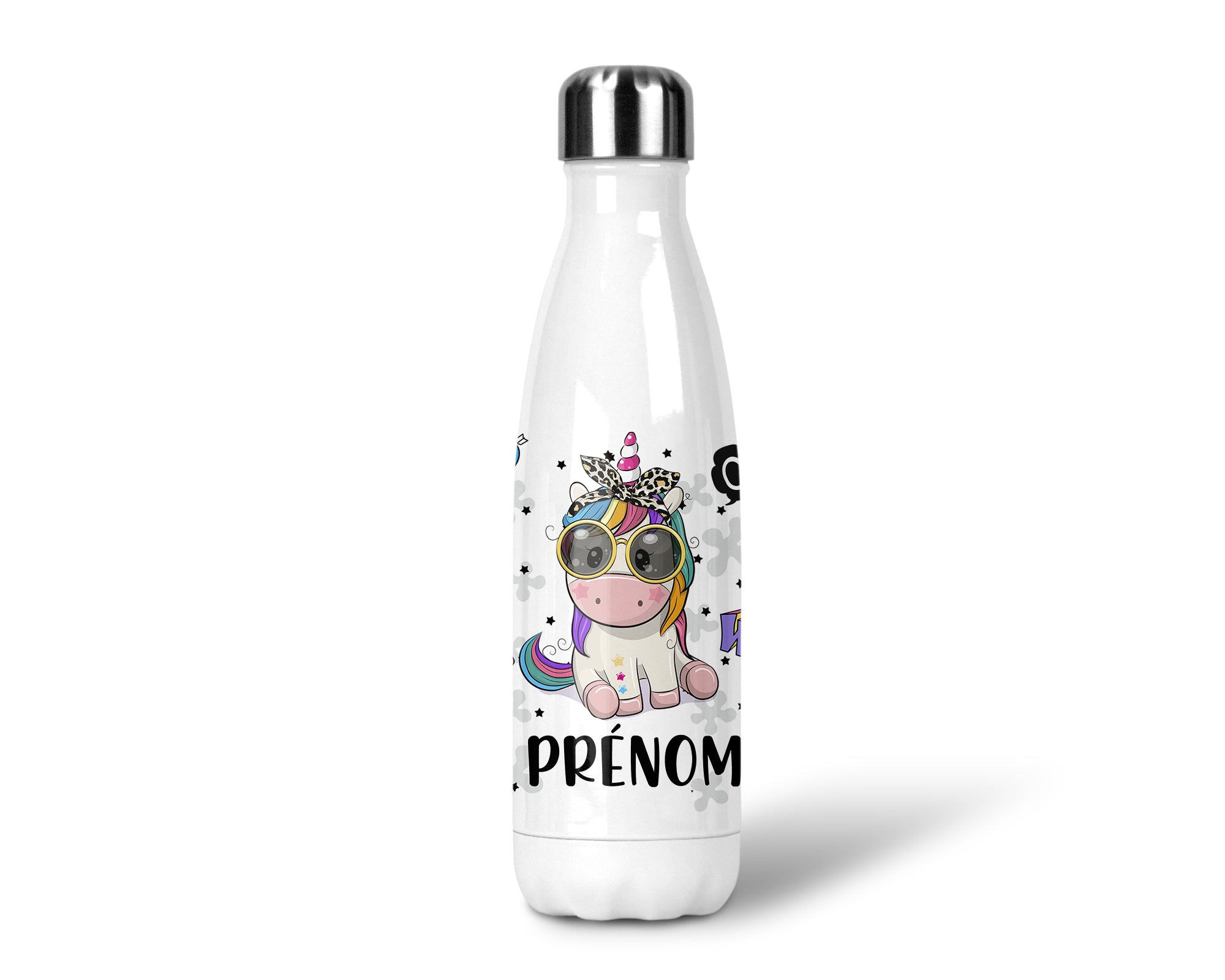 Gourde Licorne : Magie en Main. Explorez la féérie avec notre Gourde Licorne : votre compagnon magique pour rester hydraté en beauté !