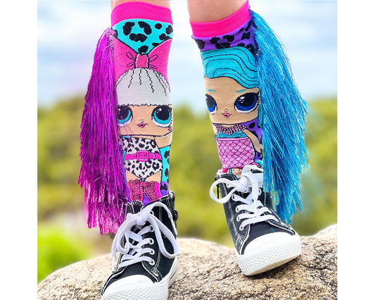 Pour que chaque journée ressemble à un événement sur le tapis rouge, ces chaussettes amusantes  affichent un style confiant avec  leurs couleur.