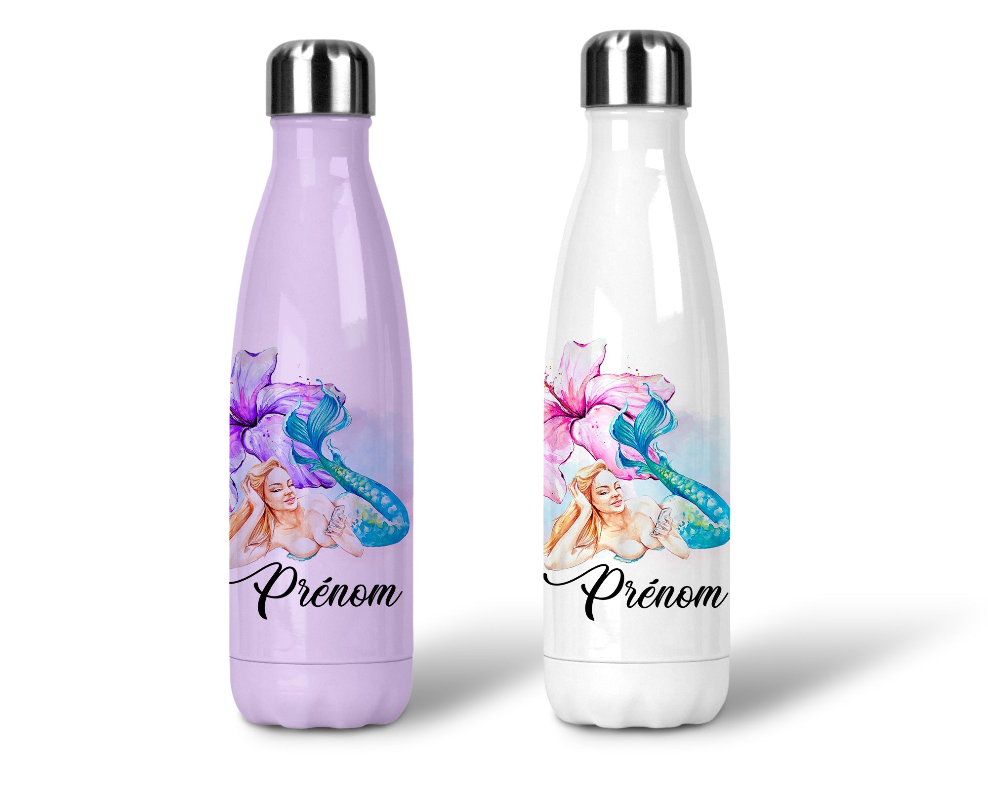 Découvrez l'enchantement des profondeurs marines avec notre Gourde Sirène. Cette gourde unique allie l'élégance des sirènes à la praticité d'une bouteille d'eau. Fabriquée en acier inoxydable de haute qualité, elle garde vos boissons à la température idéale.