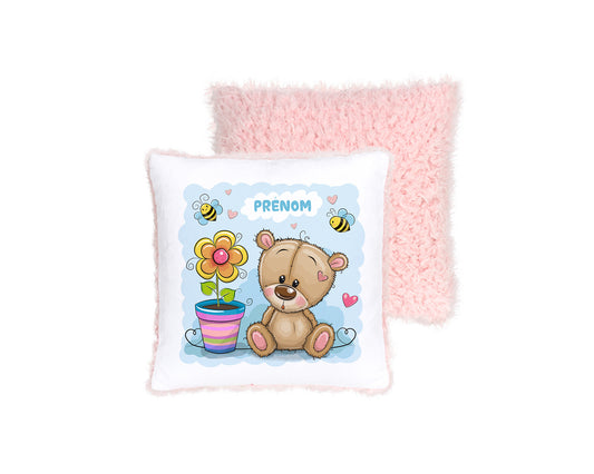 Coussin Ourson : Douce Étreinte