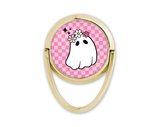 Glissez votre doigt dans cette boucle dorée, et laissez votre téléphone devenir votre accessoire préféré. Une manière fun et chic d'exprimer votre personnalité à chaque appel, message, ou selfie.