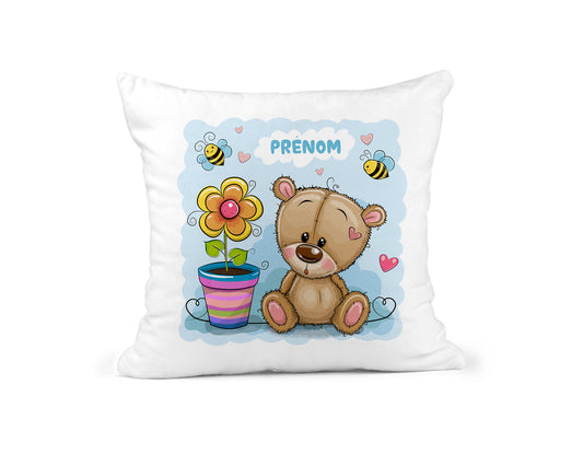 Coussin Ourson : Douce Étreinte