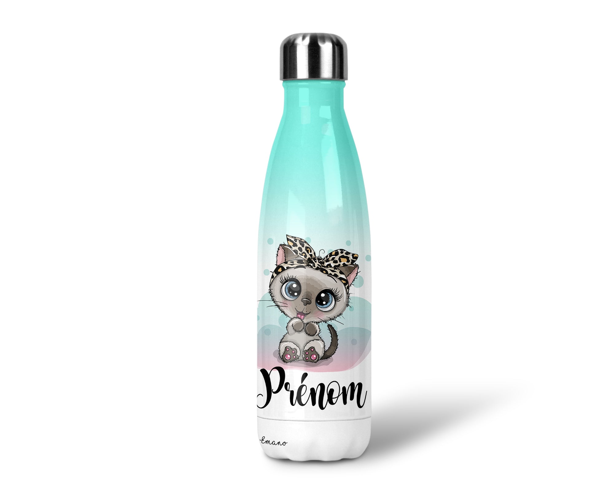 Gourde isotherme personnalisable- Chat