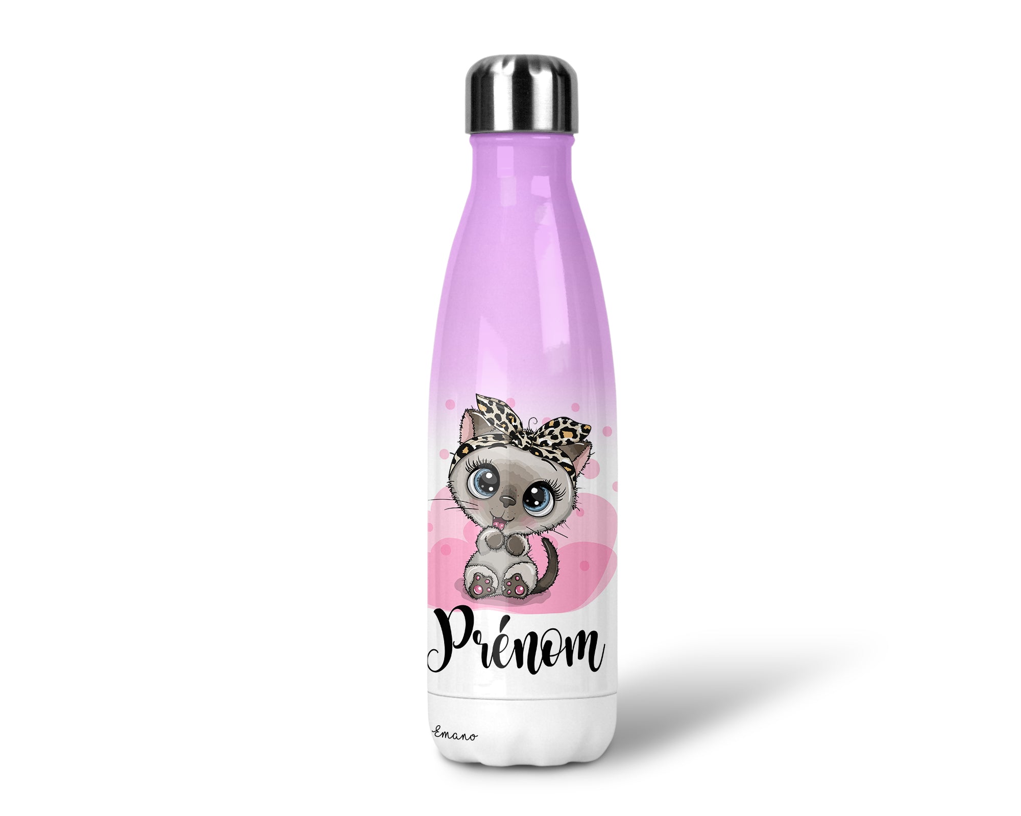 Gourde isotherme personnalisable- Chat