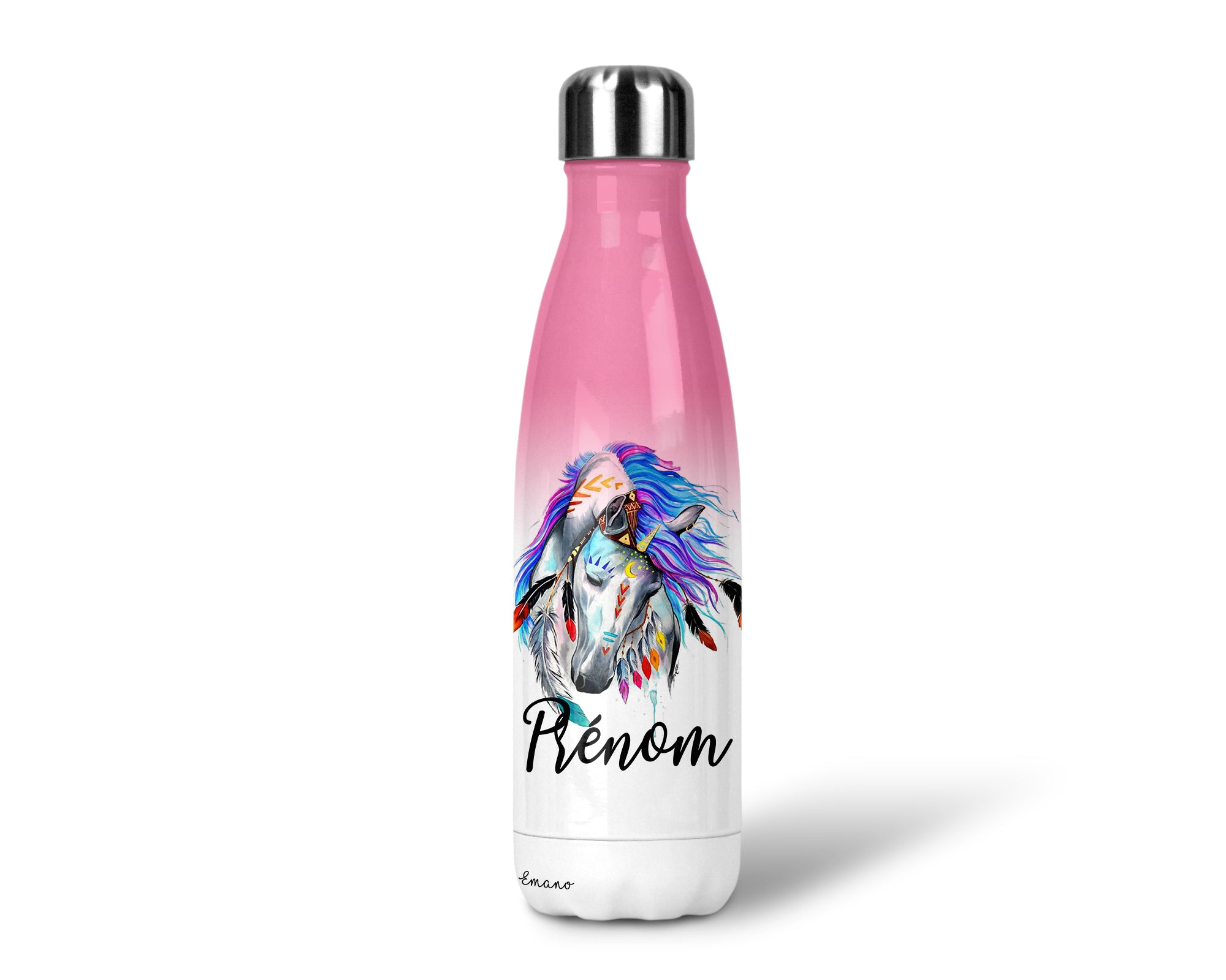 Gourde isotherme personnalisable- Cheval