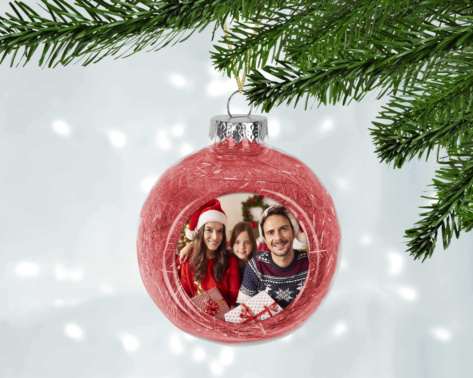 Boule de noël personnalisée