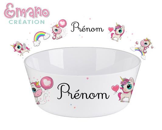Vaisselle Bébé Personnalisée : Une Touche de Magie à Chaque Repas.