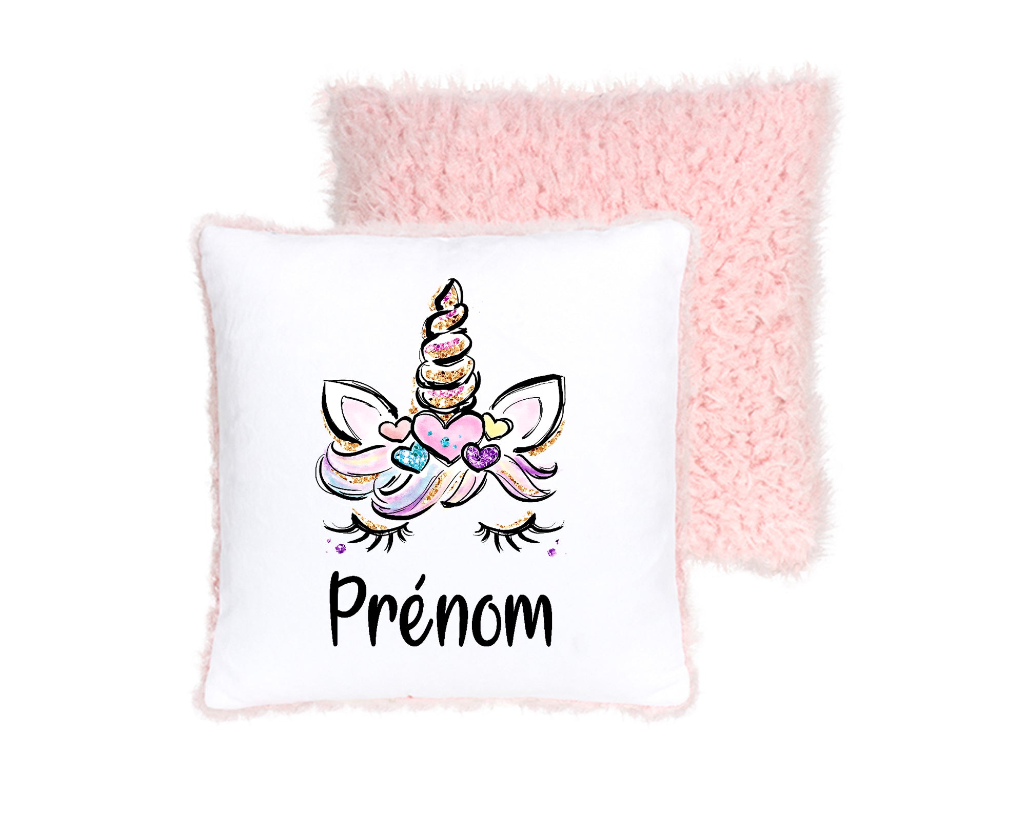 Coussin Licorne en Sequin : Magie au Toucher.