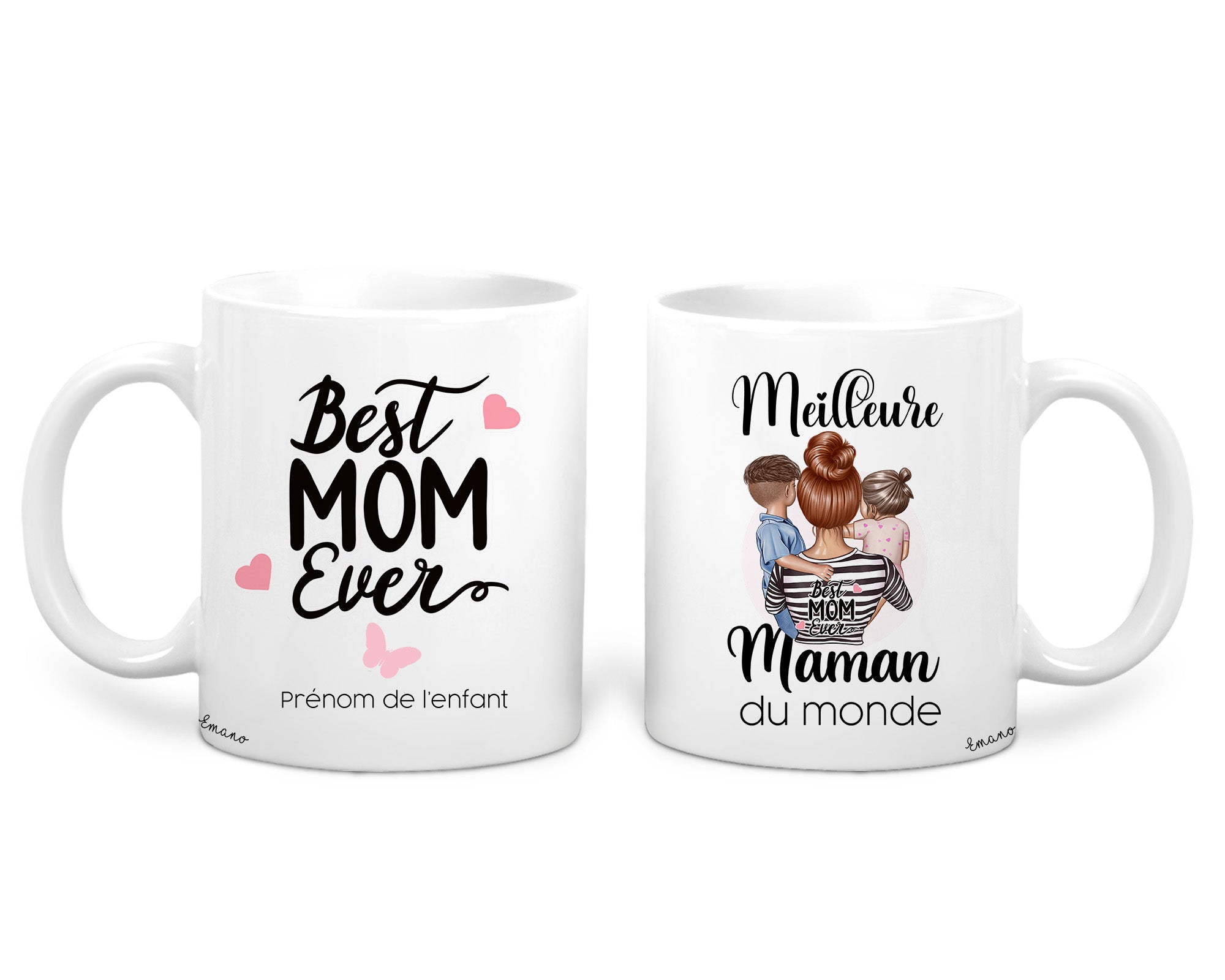 Mug "Meilleure Maman" personnalisable