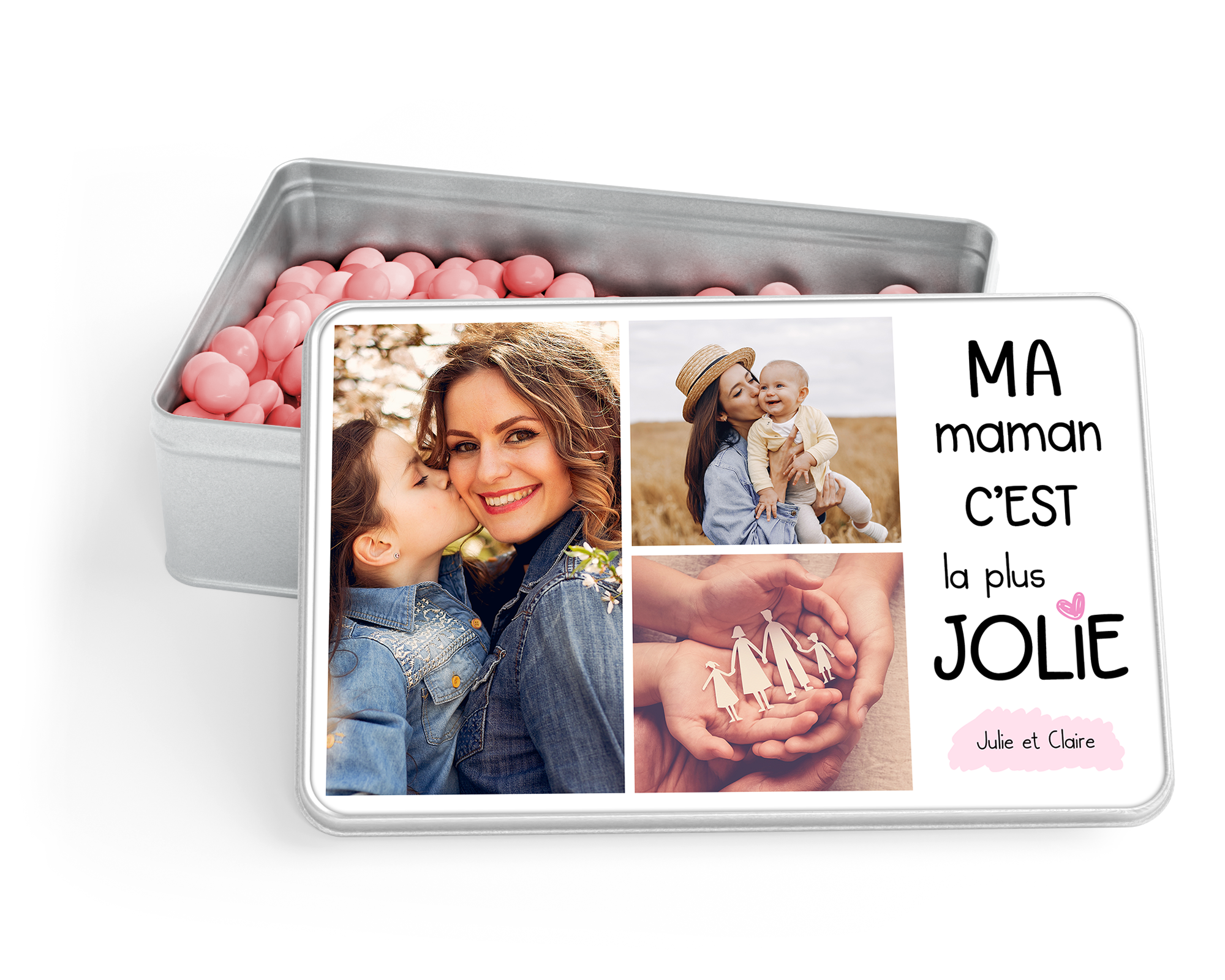 Boîte photo personnalisée