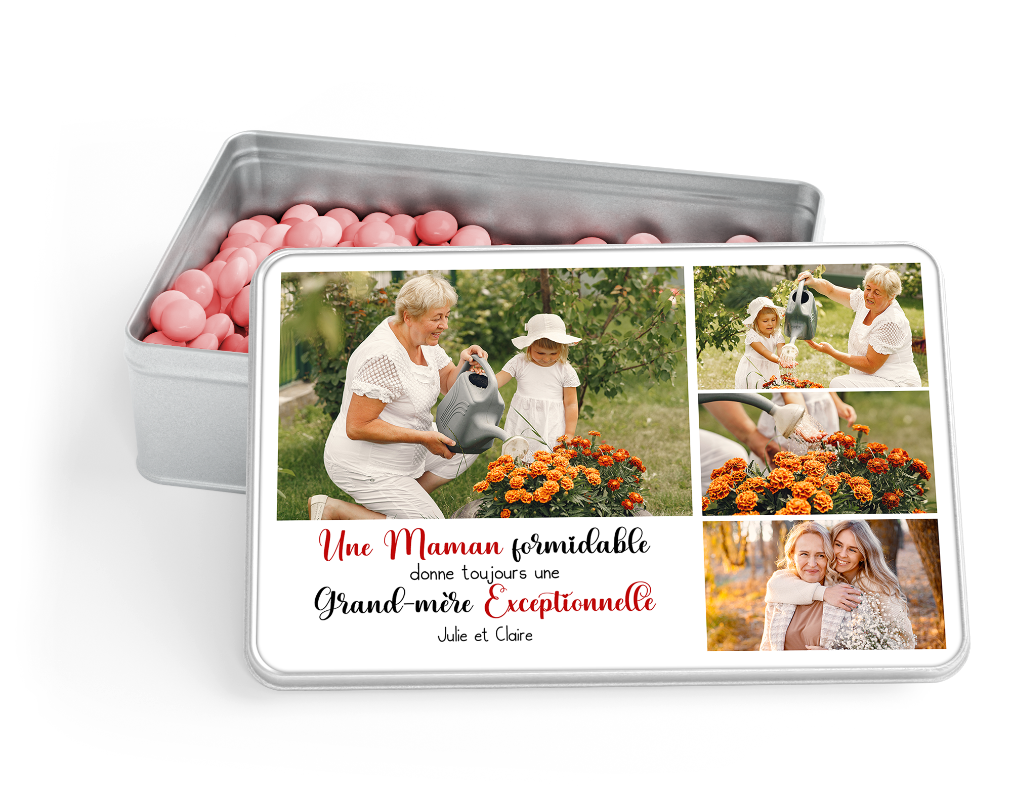 Boîte photo personnalisée