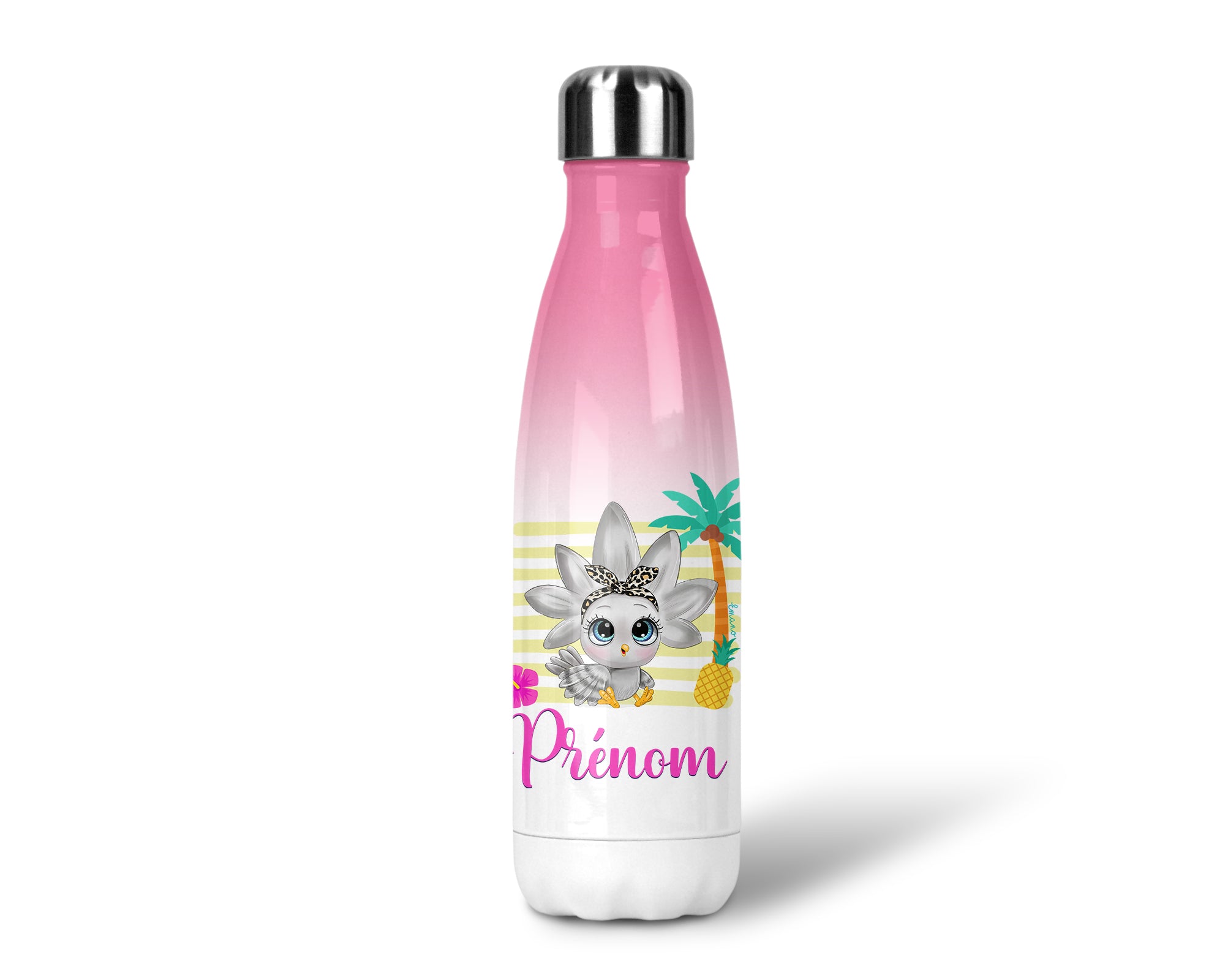 Gourde isotherme personnalisable- Cagou