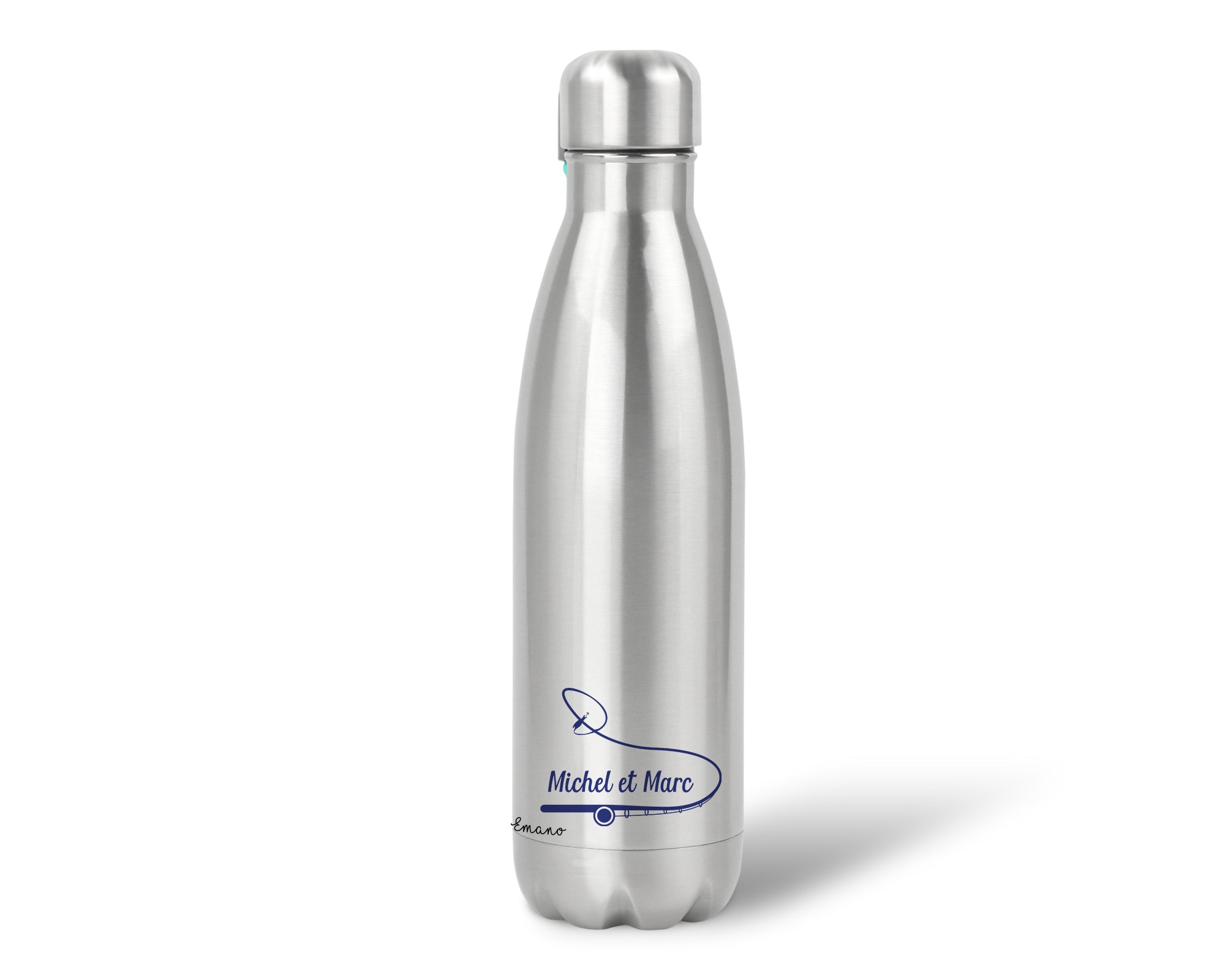 Gourde isotherme personnalisable- Pêcheur