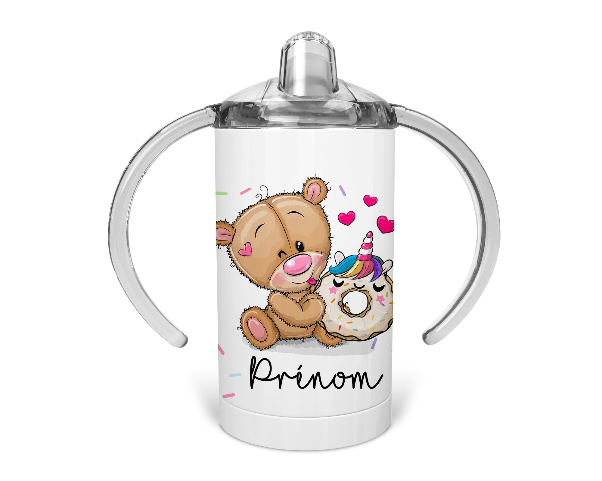 Verre bébé isotherme personnalisable- Ourson