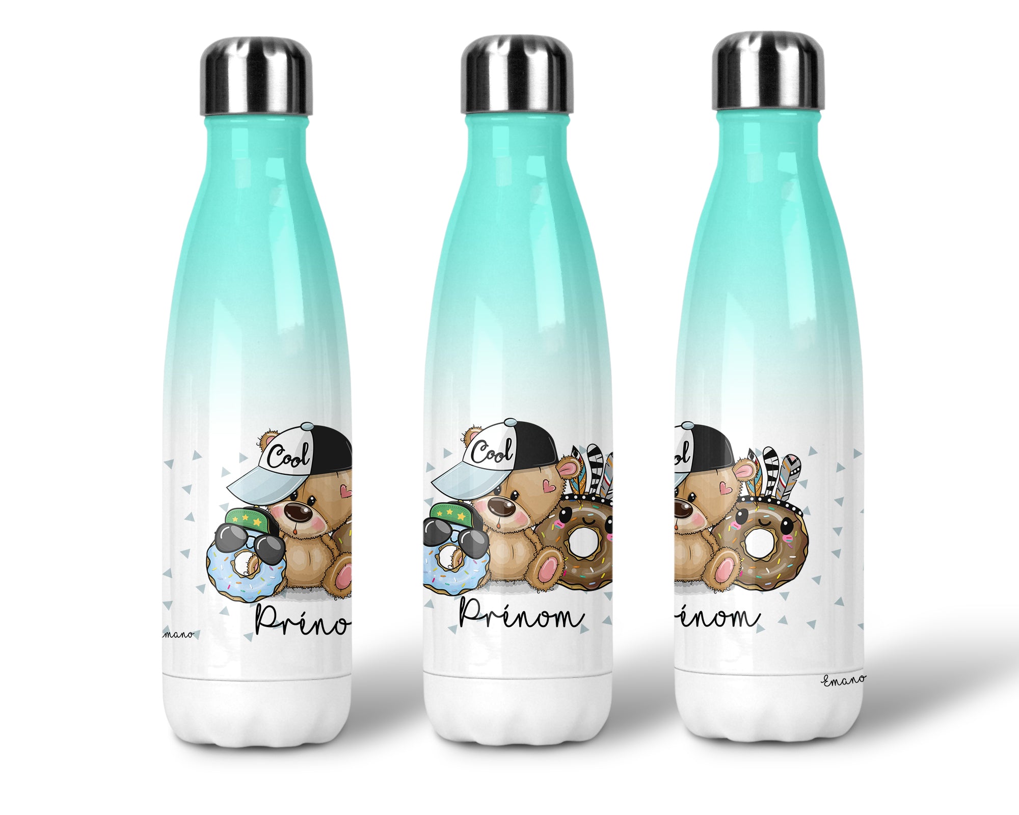 Gourde isotherme personnalisable- Ourson