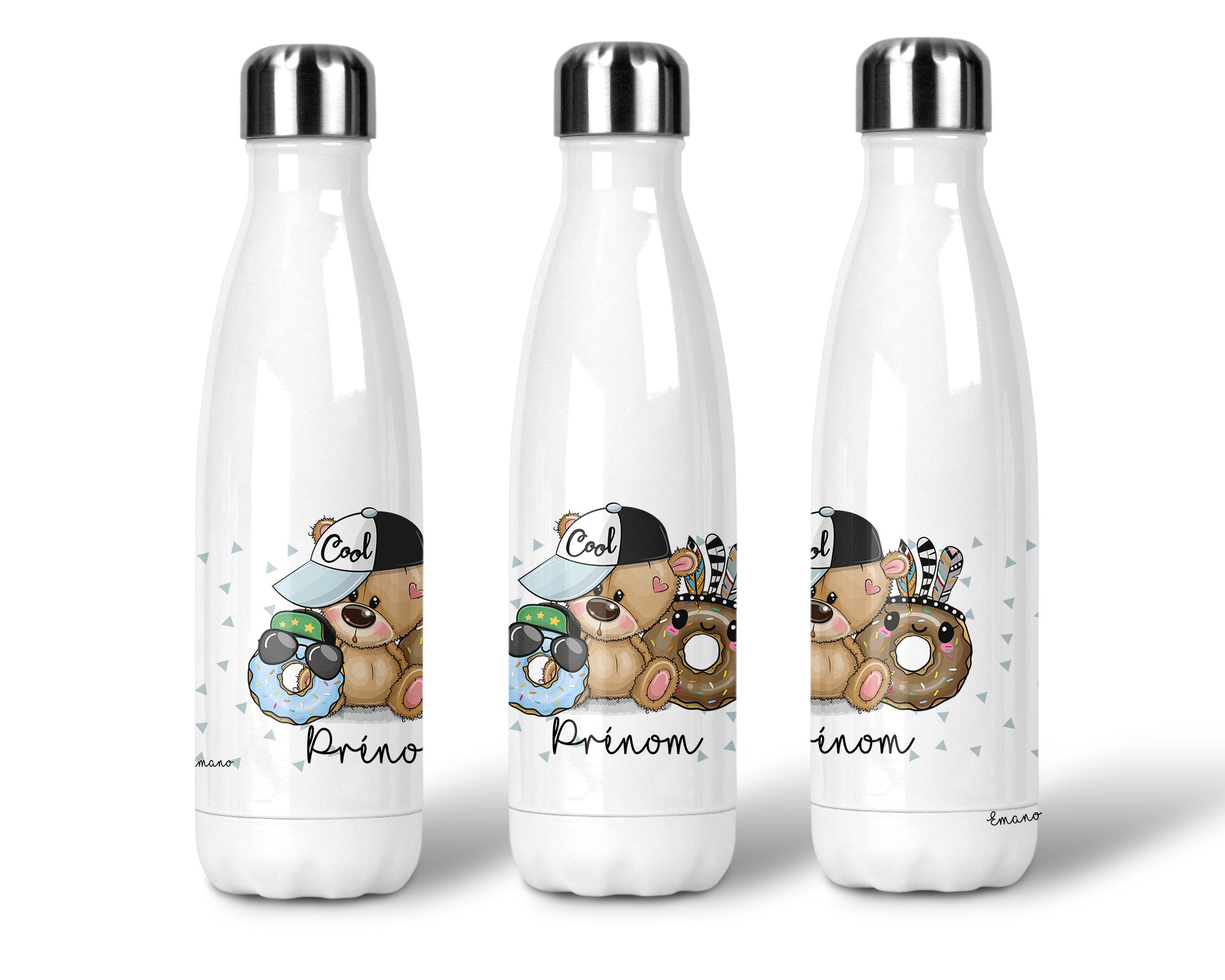 Gourde isotherme personnalisable- Ourson