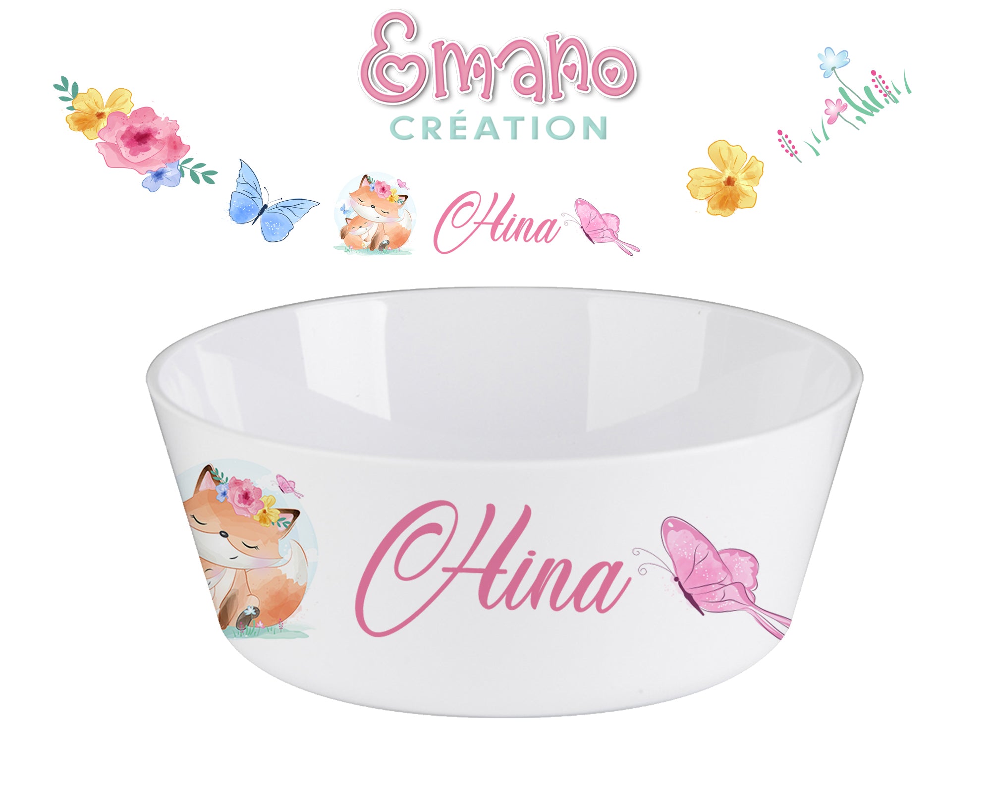 Vaisselle Bébé Personnalisée : Une Touche de Magie à Chaque Repas.