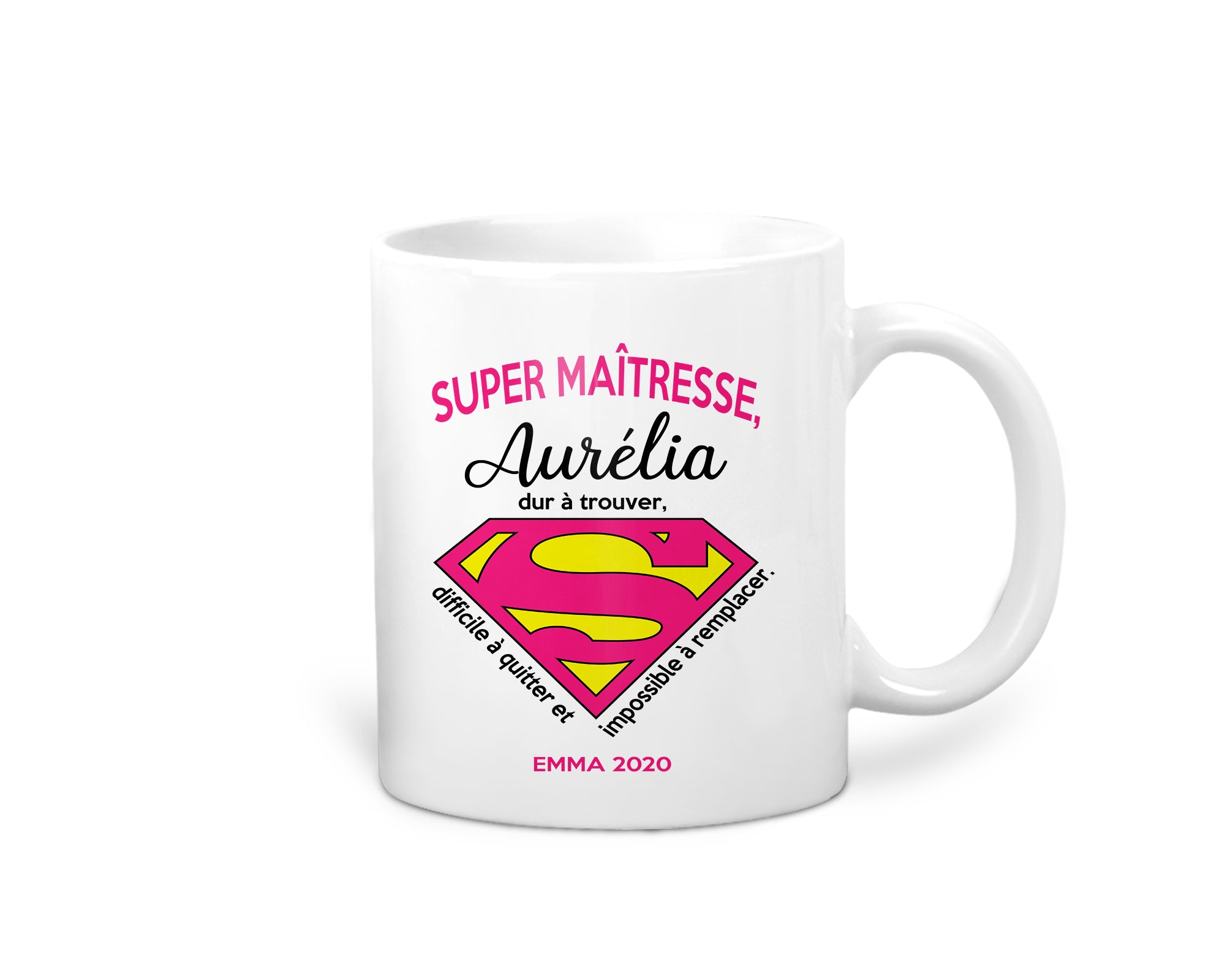 Mug super maîtresse/maître/ nounou / ASTEM ...