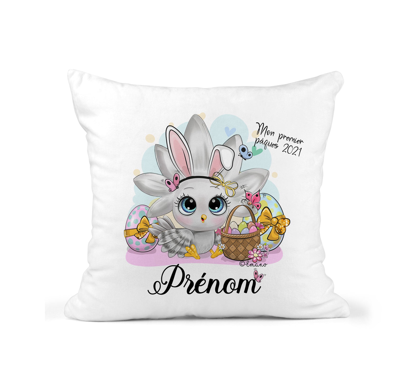 Coussin personnalisable - Pâques