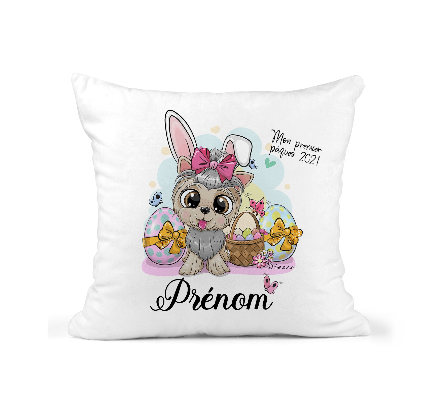 Coussin personnalisable - Pâques