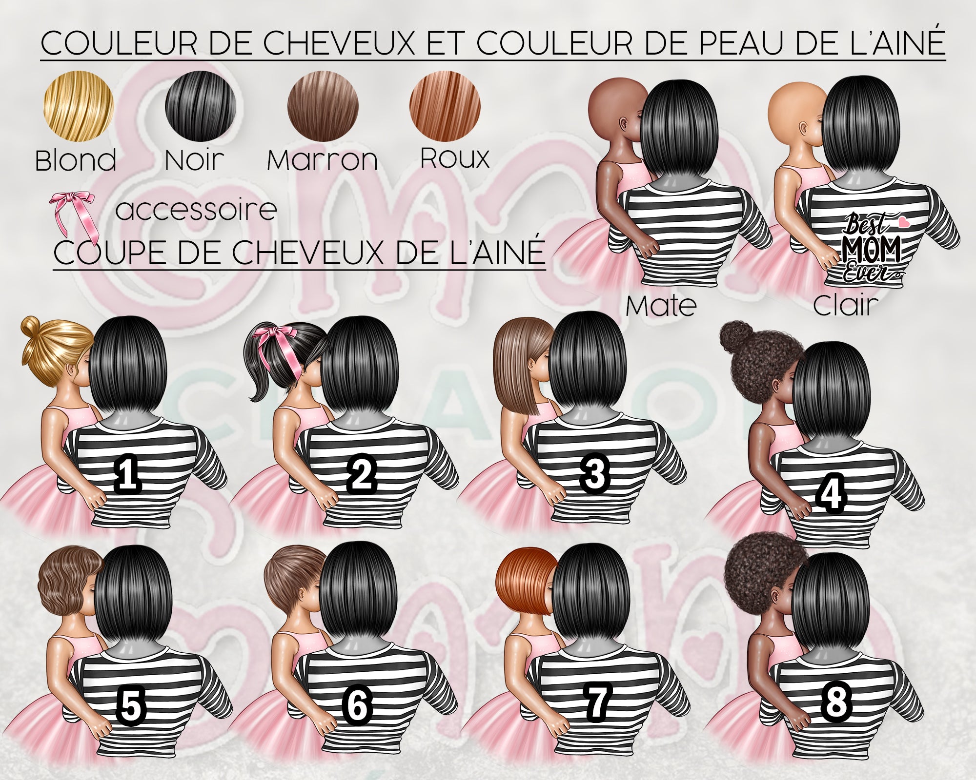 Mug "Meilleure Maman" personnalisable