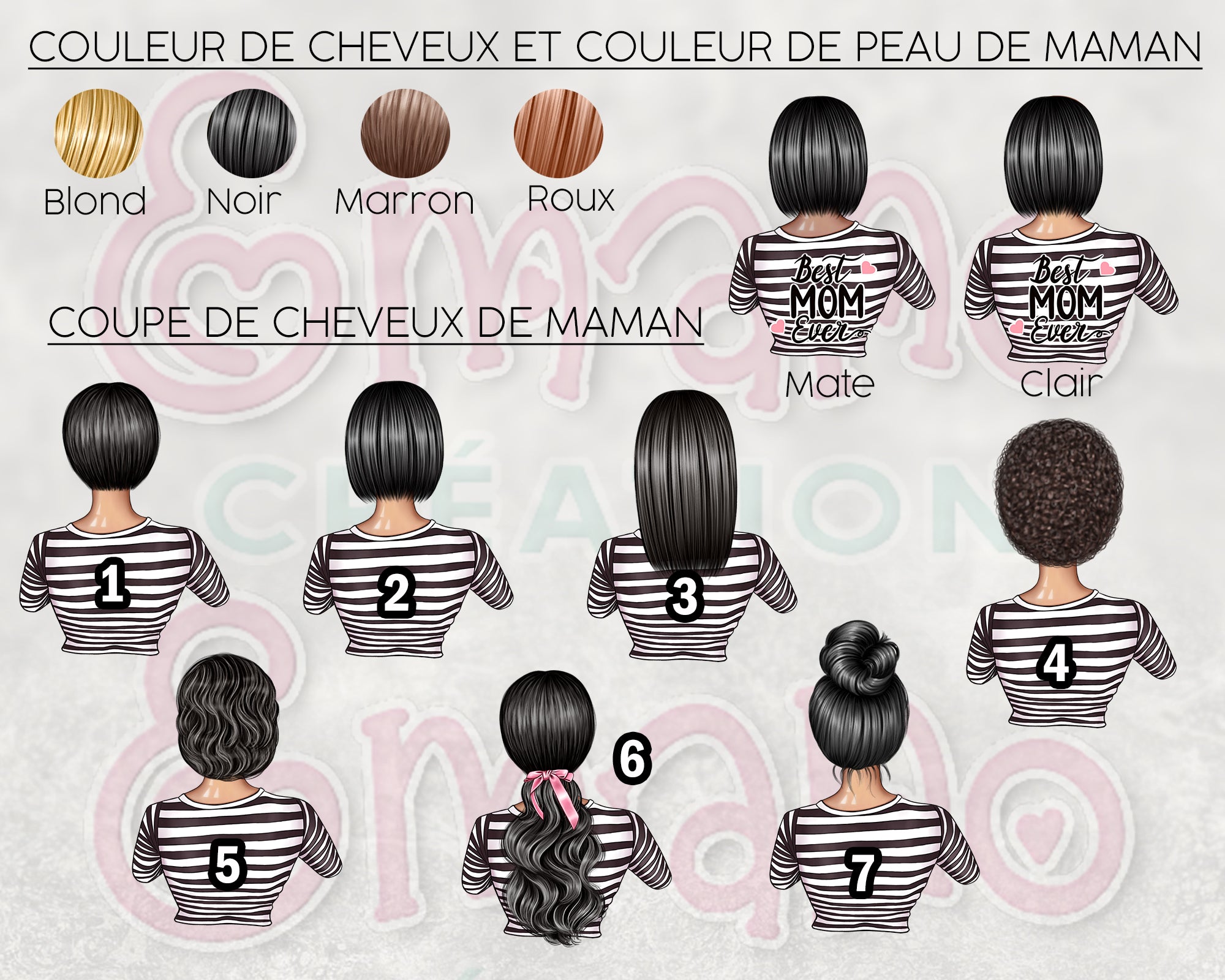 Mug "Meilleure Maman" personnalisable