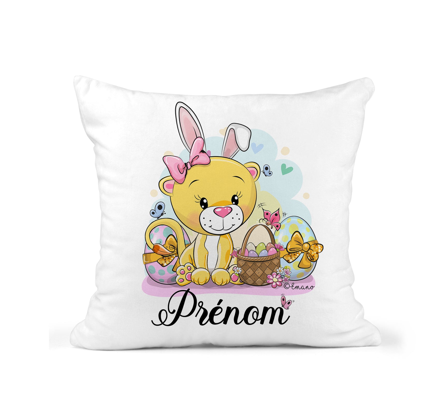 Coussin personnalisable  -Pâques