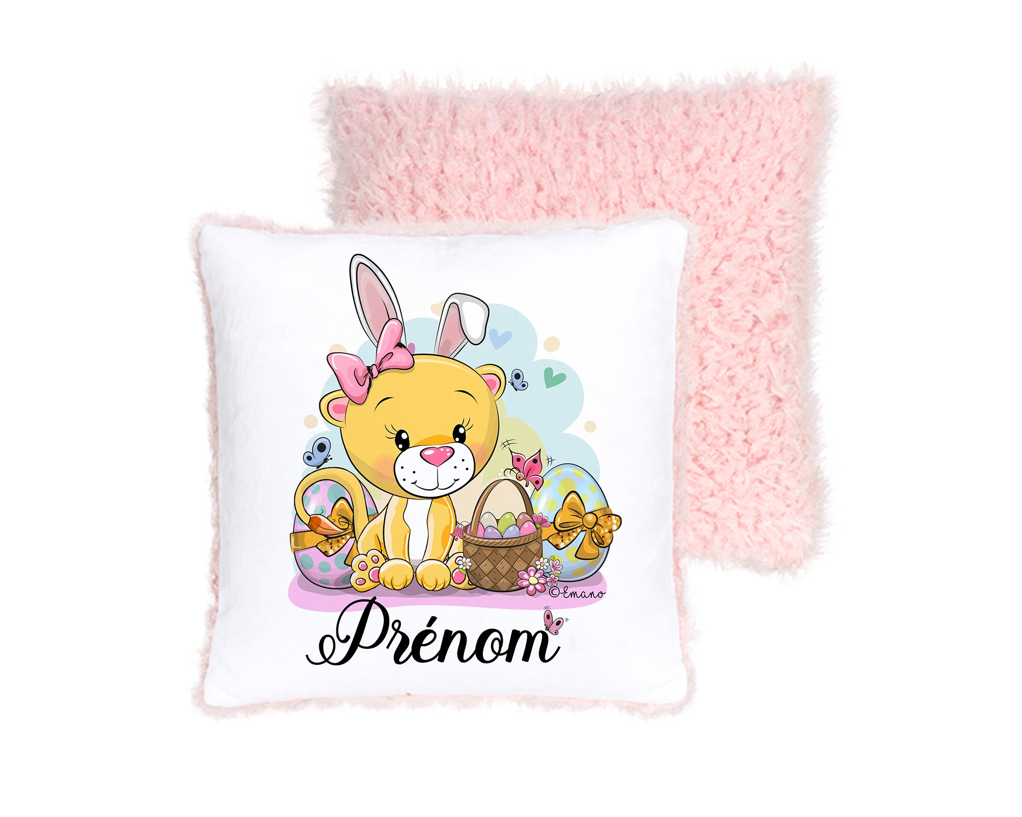 Coussin personnalisable  -Pâques
