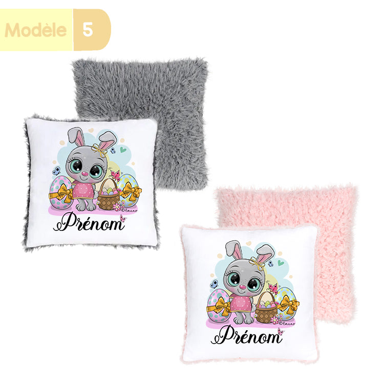 Coussin personnalisable -thème  Pâques