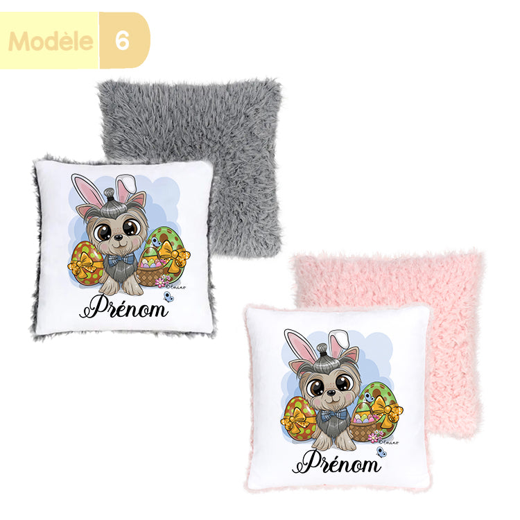 Coussin personnalisable -thème  Pâques