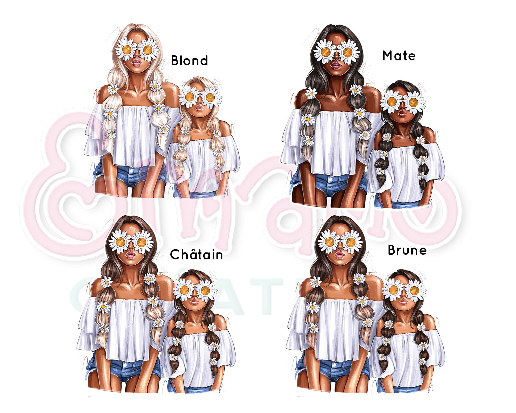 Mug "Telle marraine, telle filleule" personnalisable