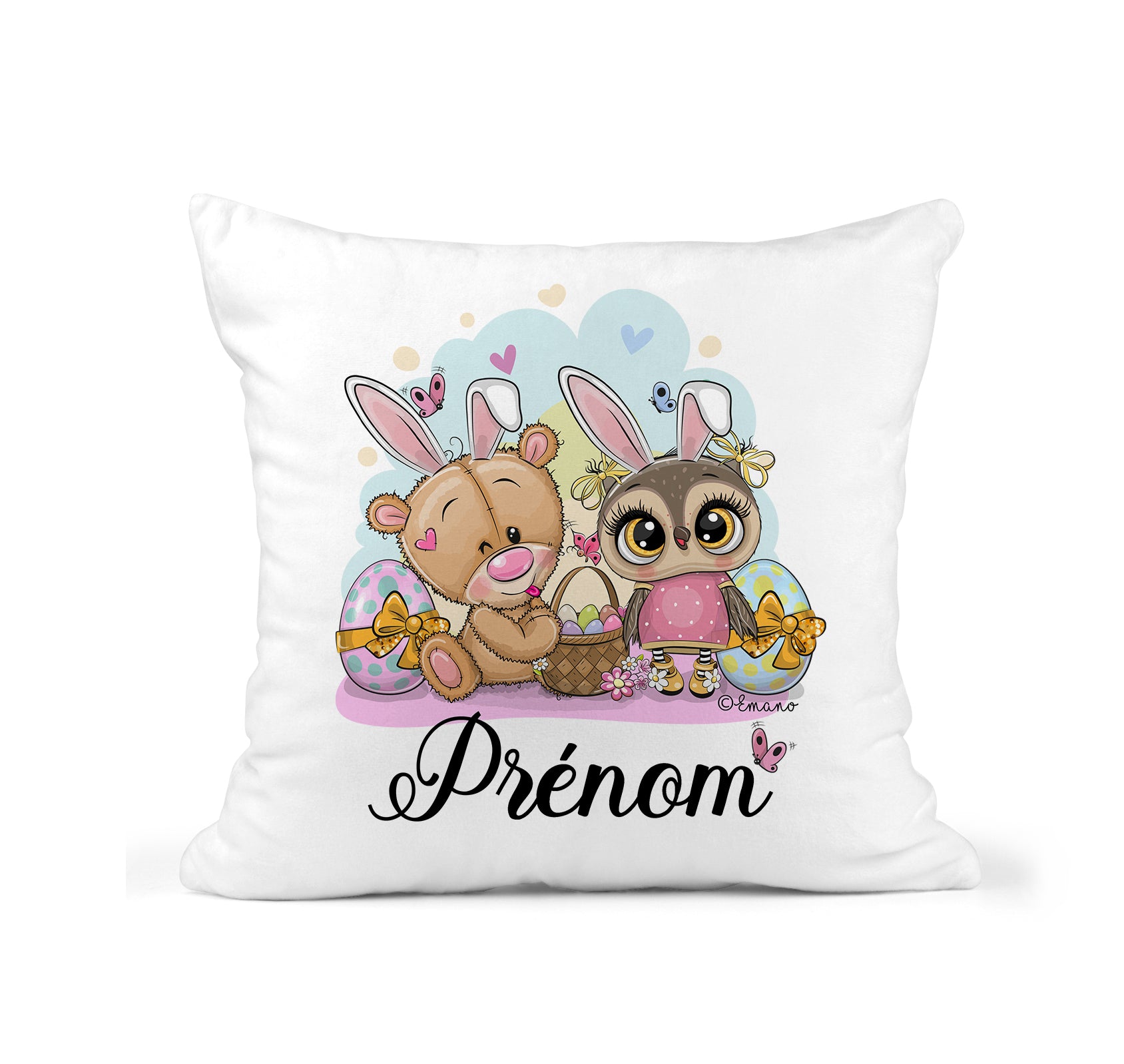 Coussin personnalisable - Pâques