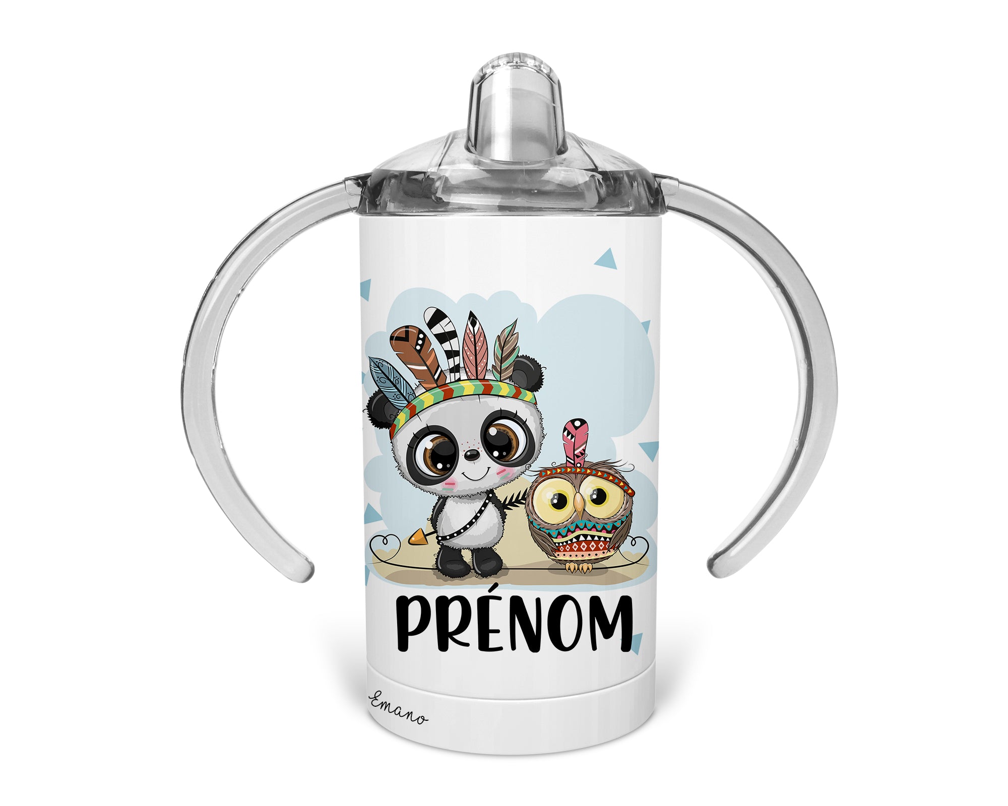 Verre bébé isotherme personnalisable- Panda