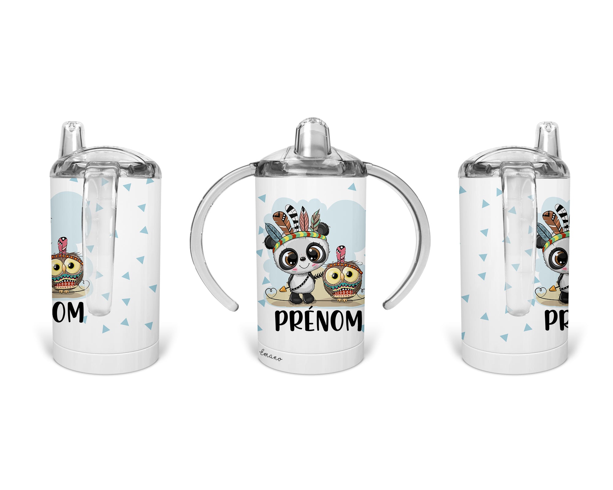 Verre bébé isotherme personnalisable- Panda